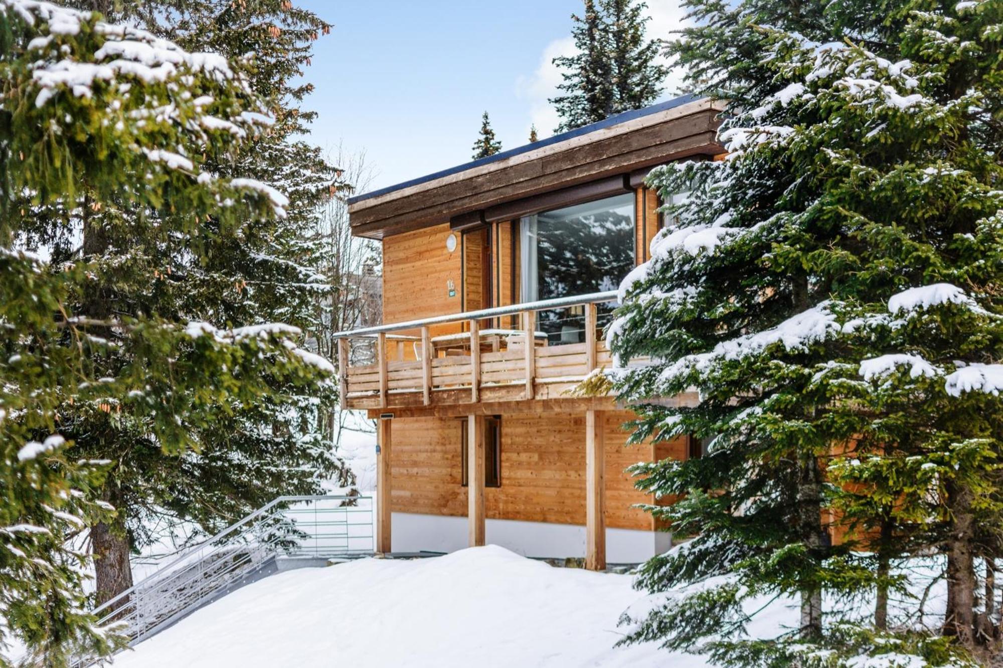 Grand Chalet Standing Avec Jacuzzi A Chamrousse Ski 1750 Exterior photo