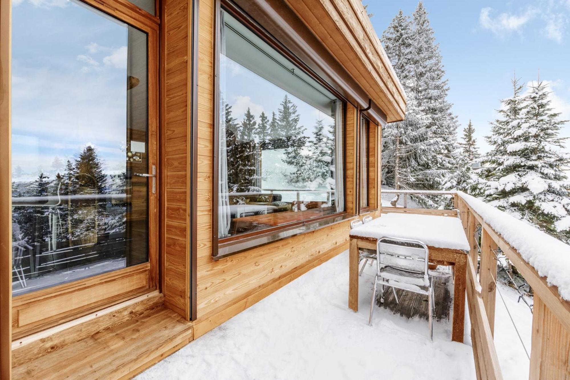 Grand Chalet Standing Avec Jacuzzi A Chamrousse Ski 1750 Exterior photo