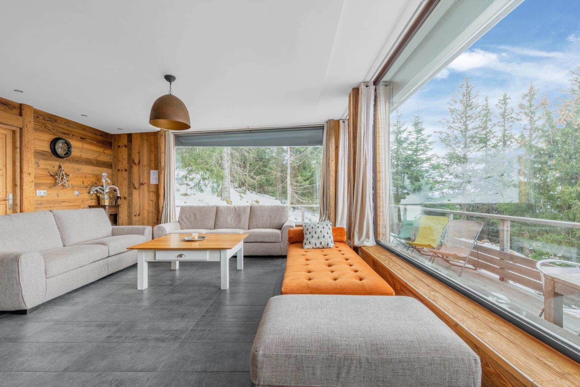 Grand Chalet Standing Avec Jacuzzi A Chamrousse Ski 1750 Exterior photo