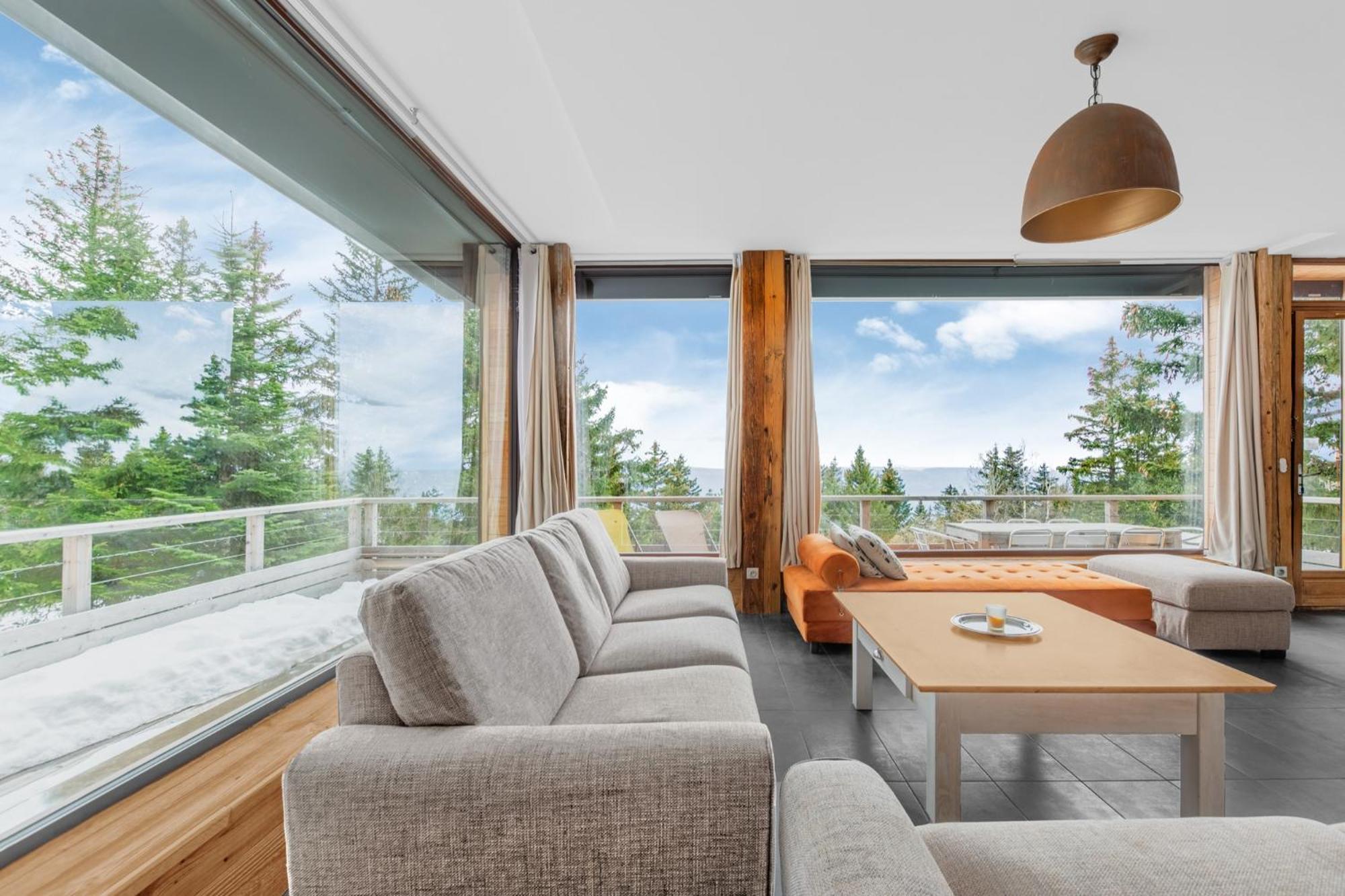 Grand Chalet Standing Avec Jacuzzi A Chamrousse Ski 1750 Exterior photo